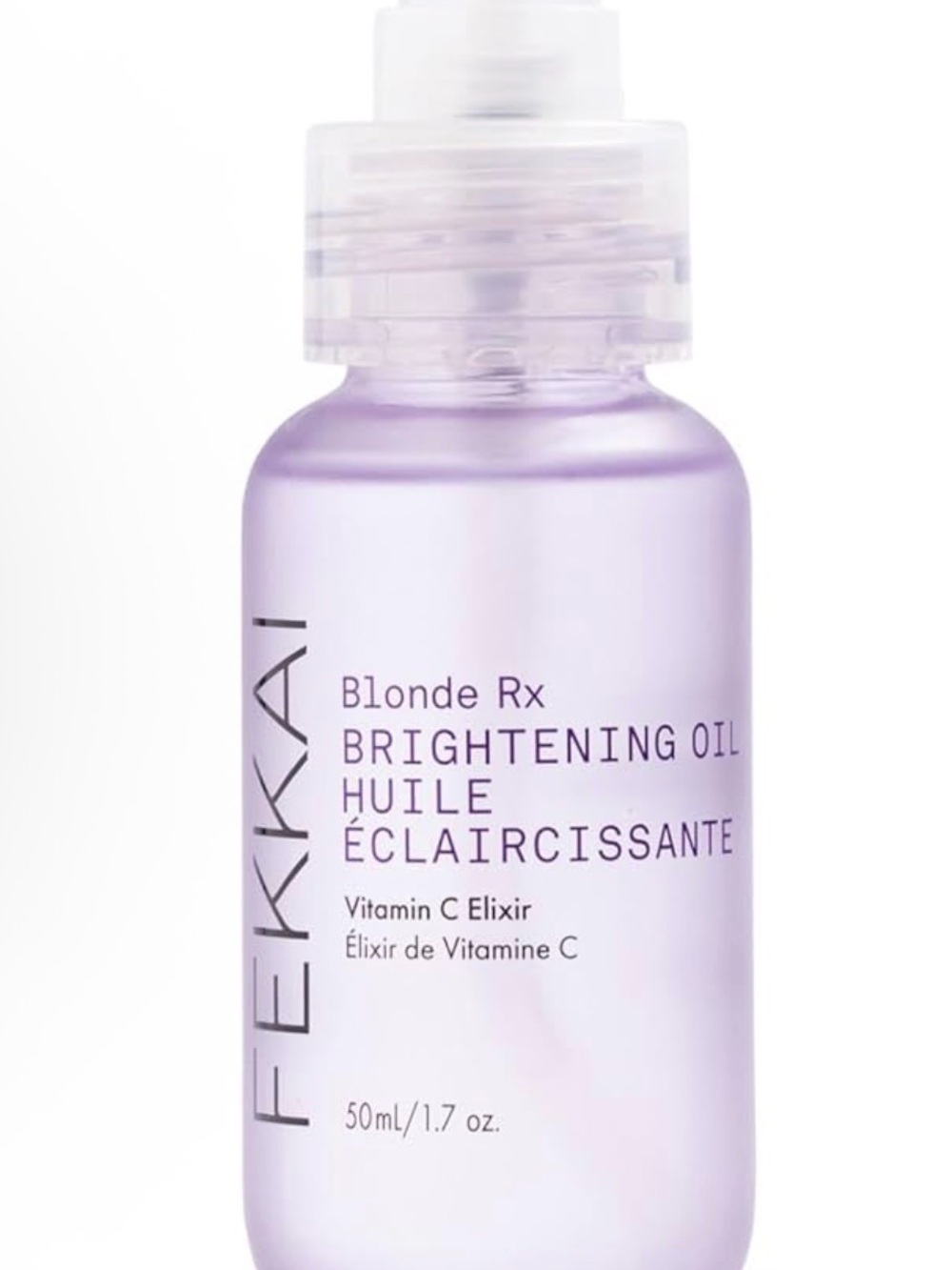 Fekkai Blonde Rx Brightening Oil - Lavender Bottle